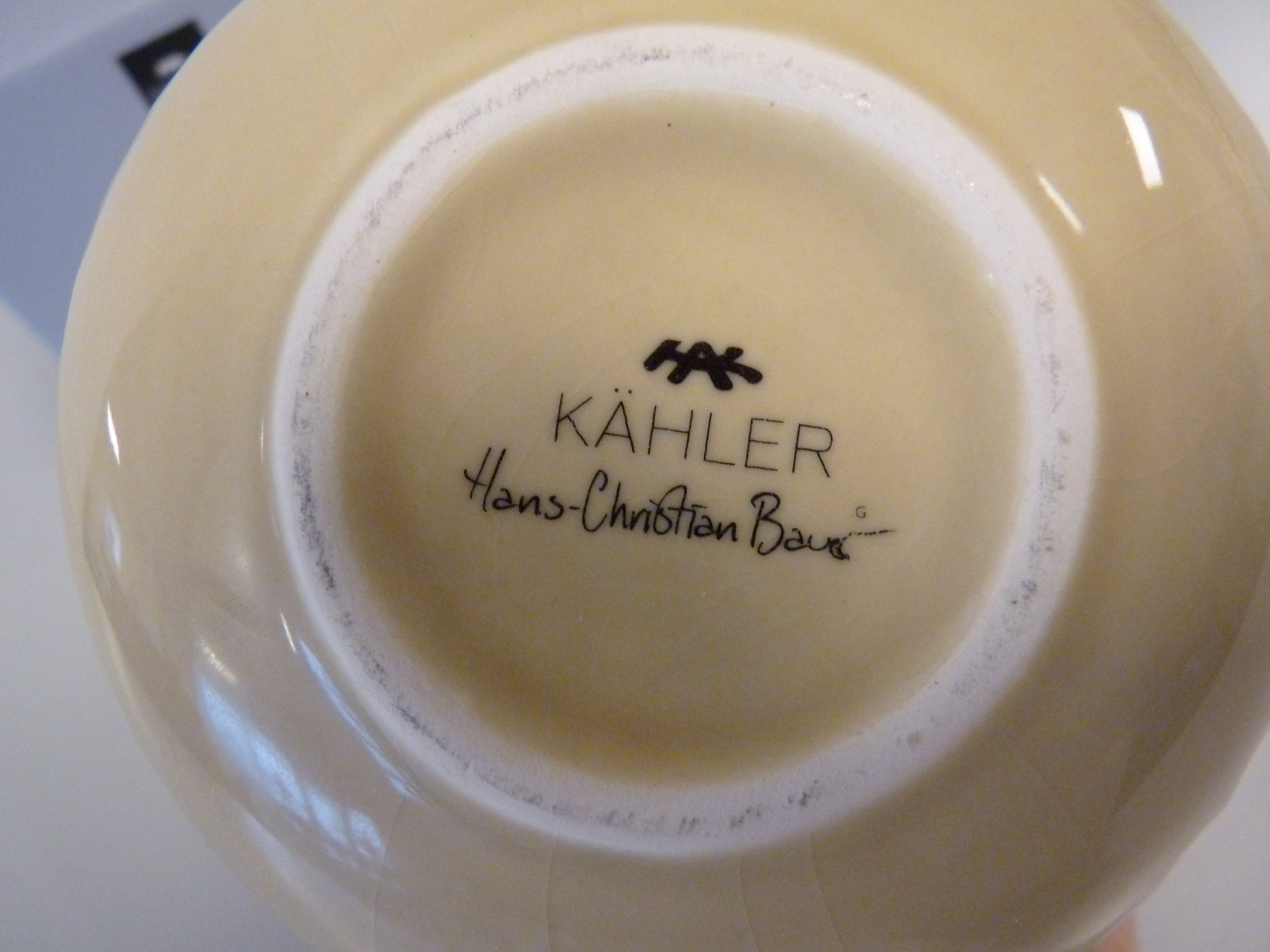 Kähler Hammershøj keramik vase